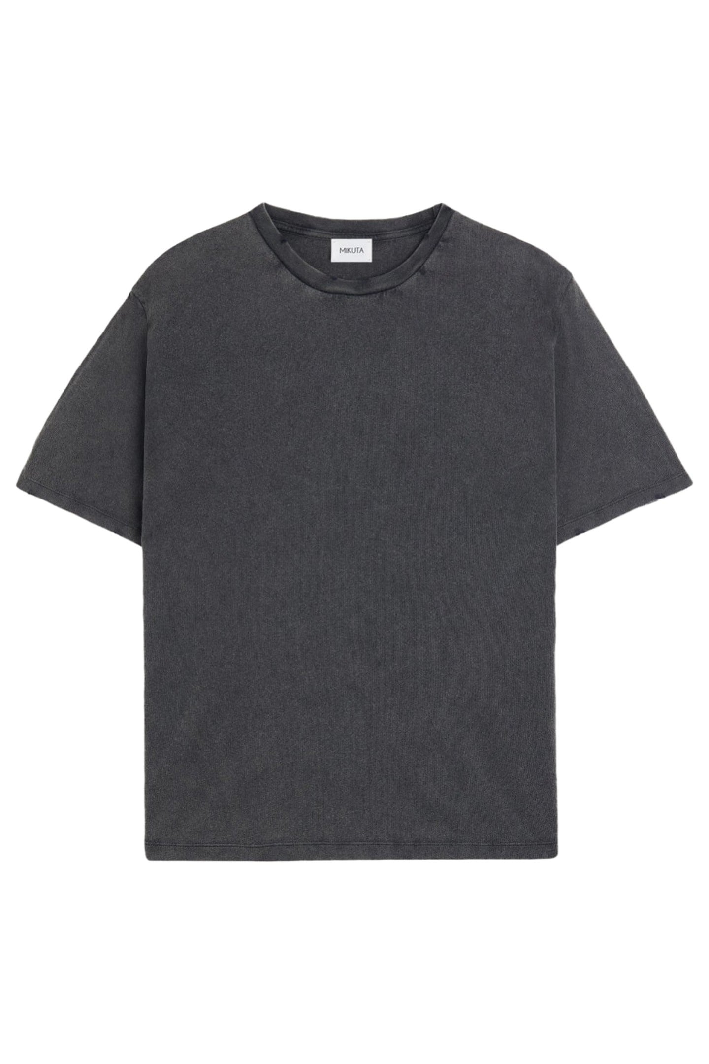 THE DARK FADED DRY COTTON VINTAGE T-SHIRT BLACK 3