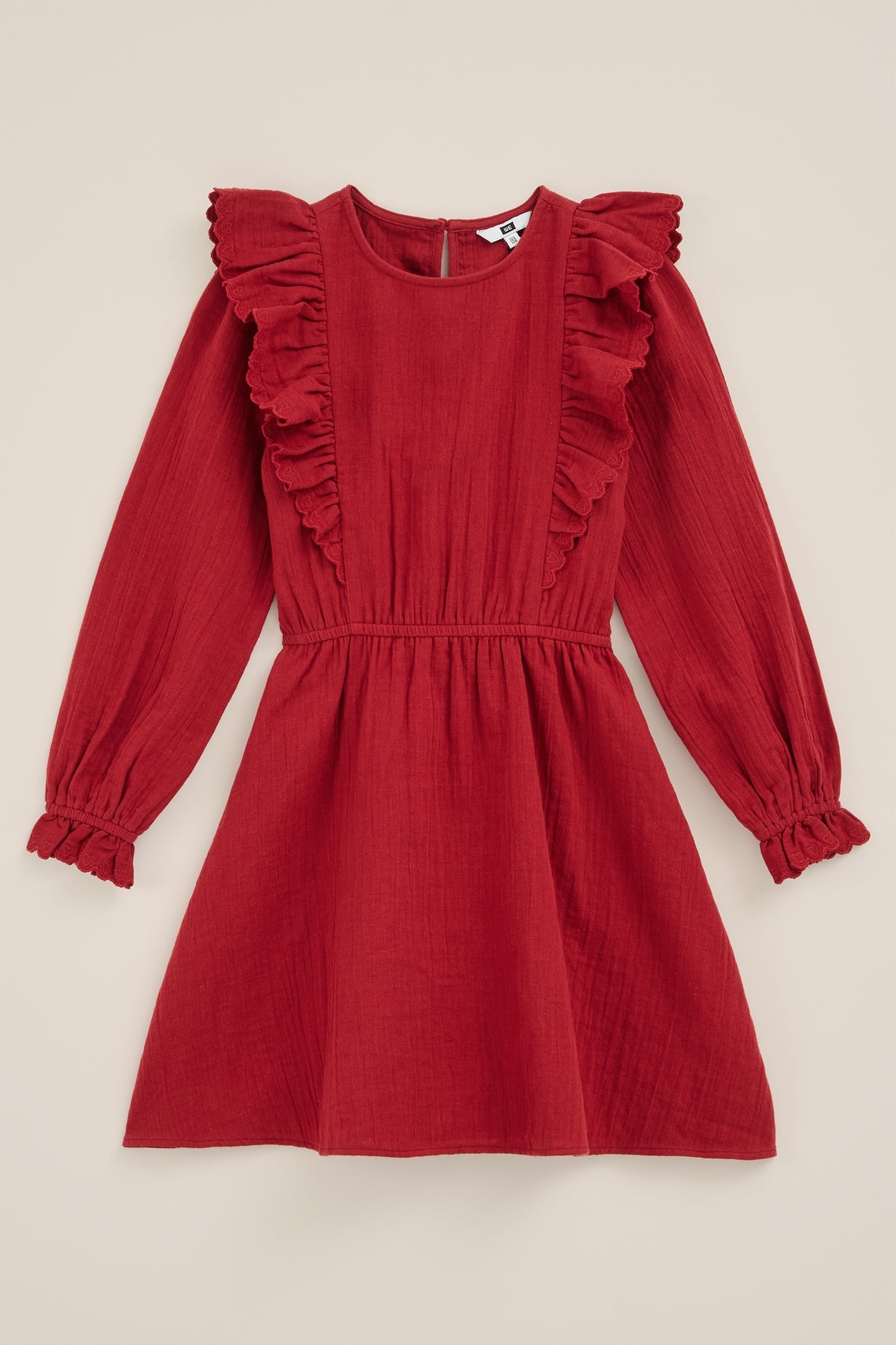 DRESS SHORT RED 4
