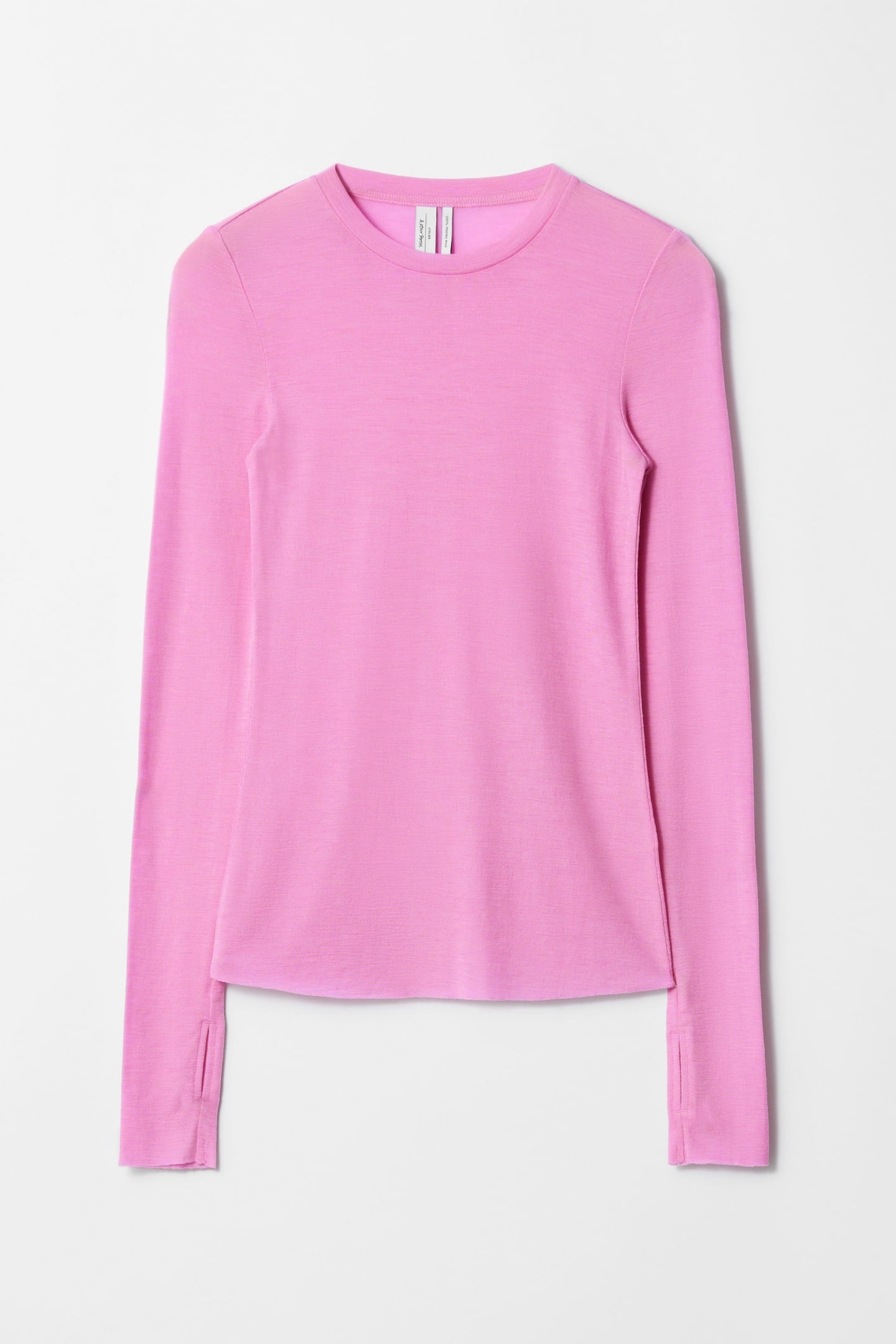 WILLOW WOOL TOP PINK 4
