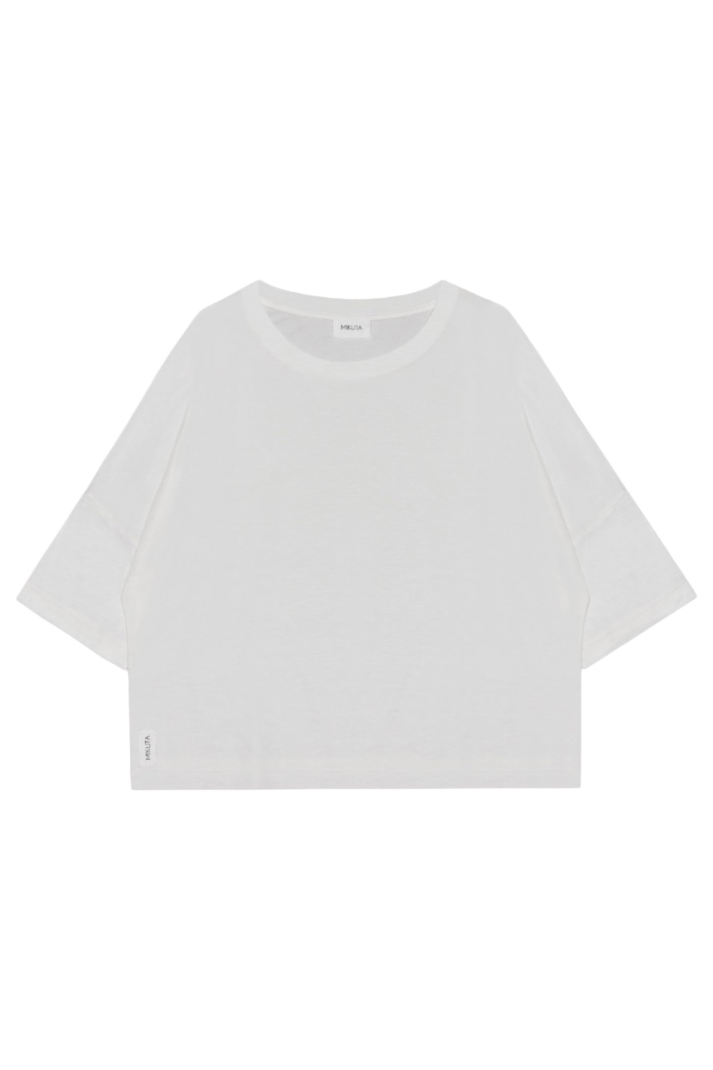 THE WHITE LOOSE LYOCELL T-SHIRT WHITE 3