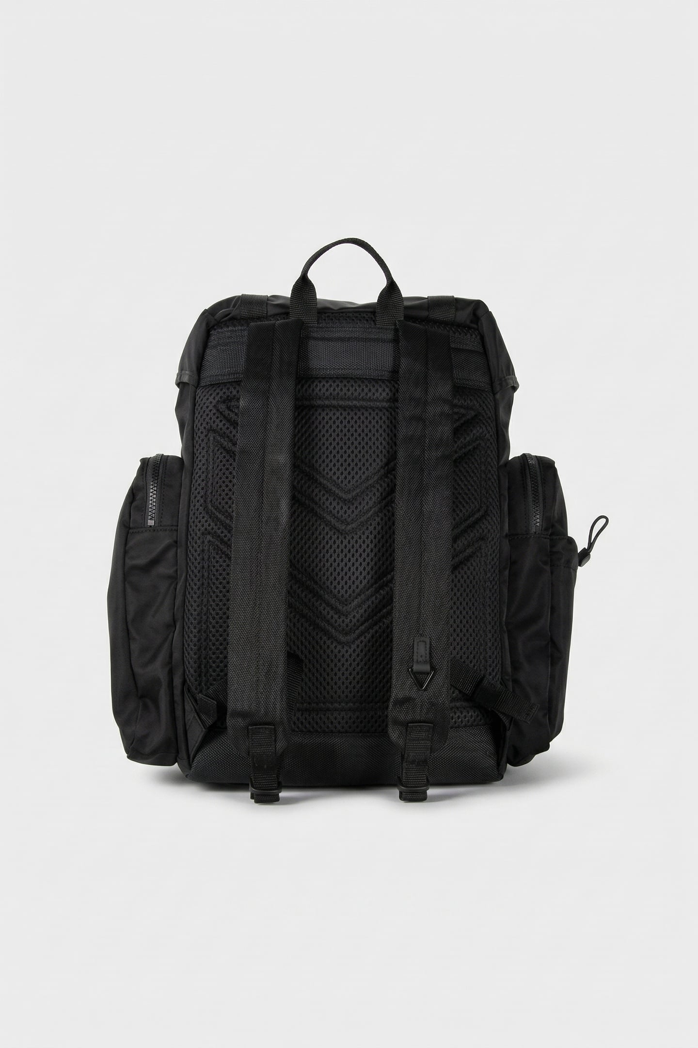 UNISEX NYLON BACKPACK BLACK 3