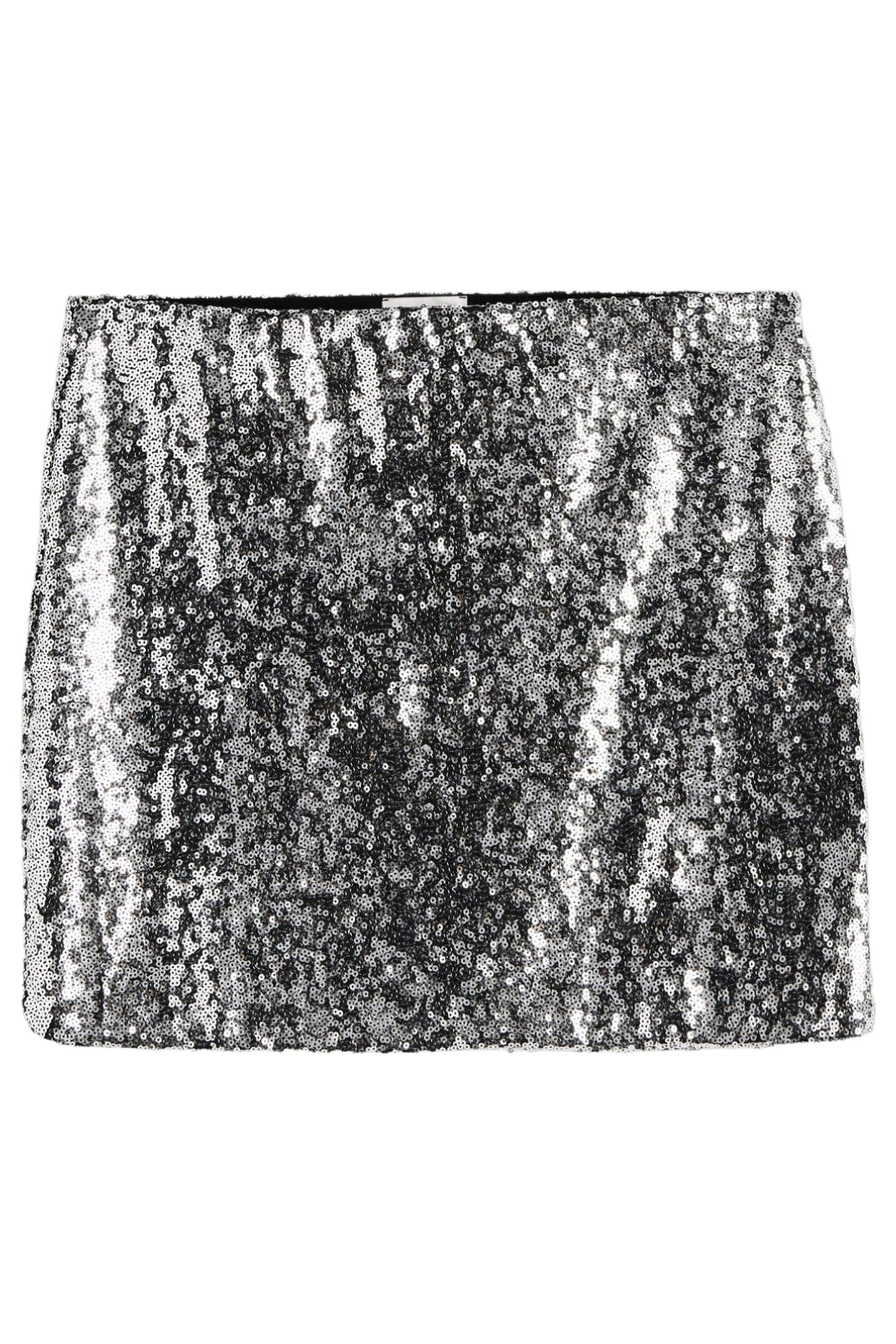 THE DARK MINI SEQUIN SKIRT BLACK 3