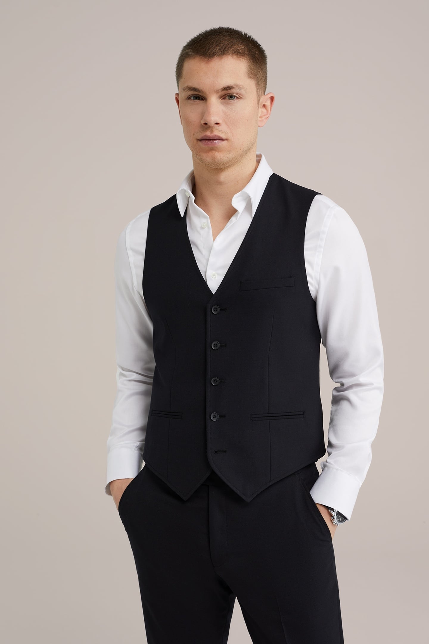WAISTCOAT BLACK 1