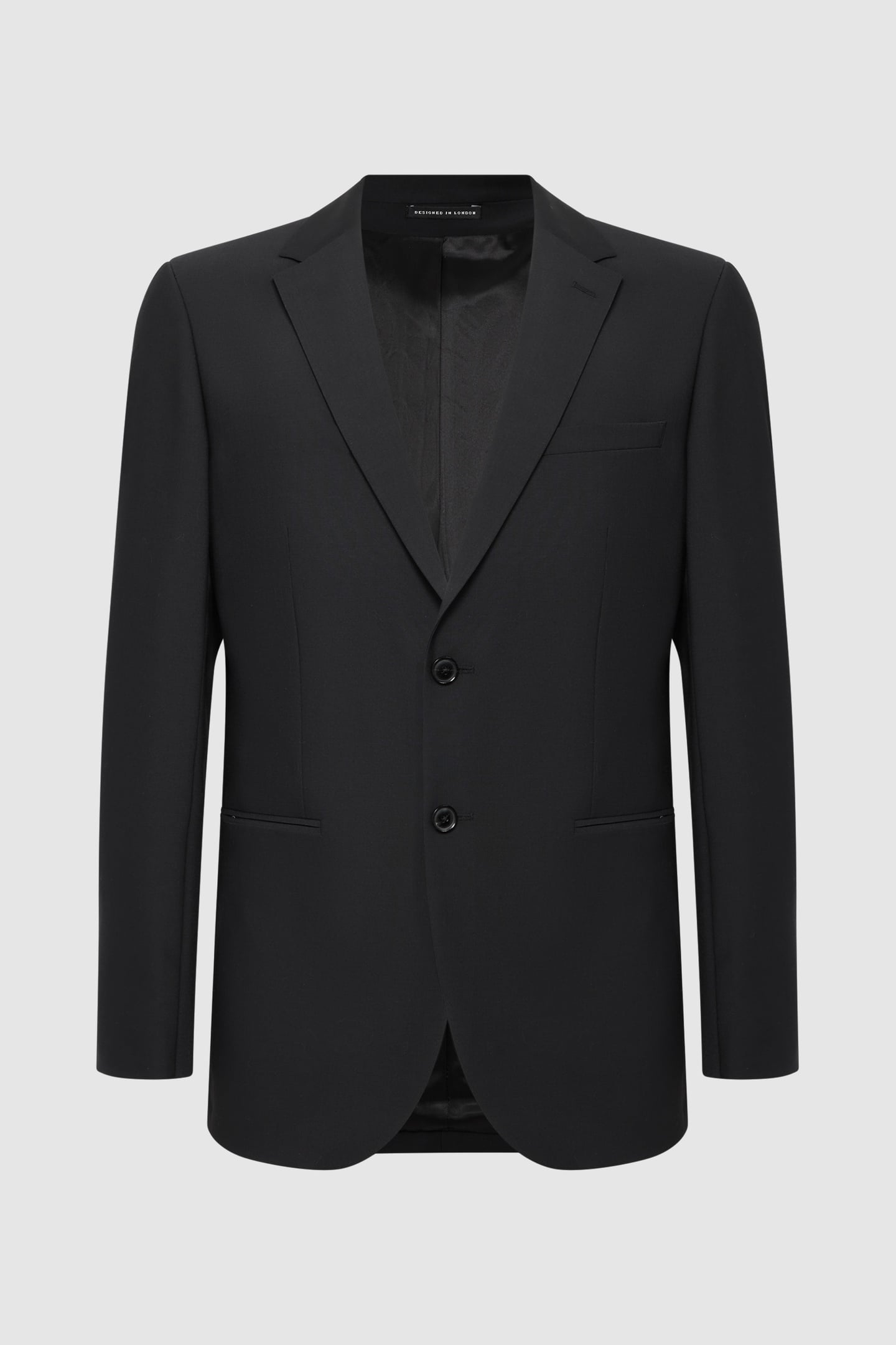 SB 2B NOTCH TRAVEL PLAIN WEAVE MODERN BLACK 3