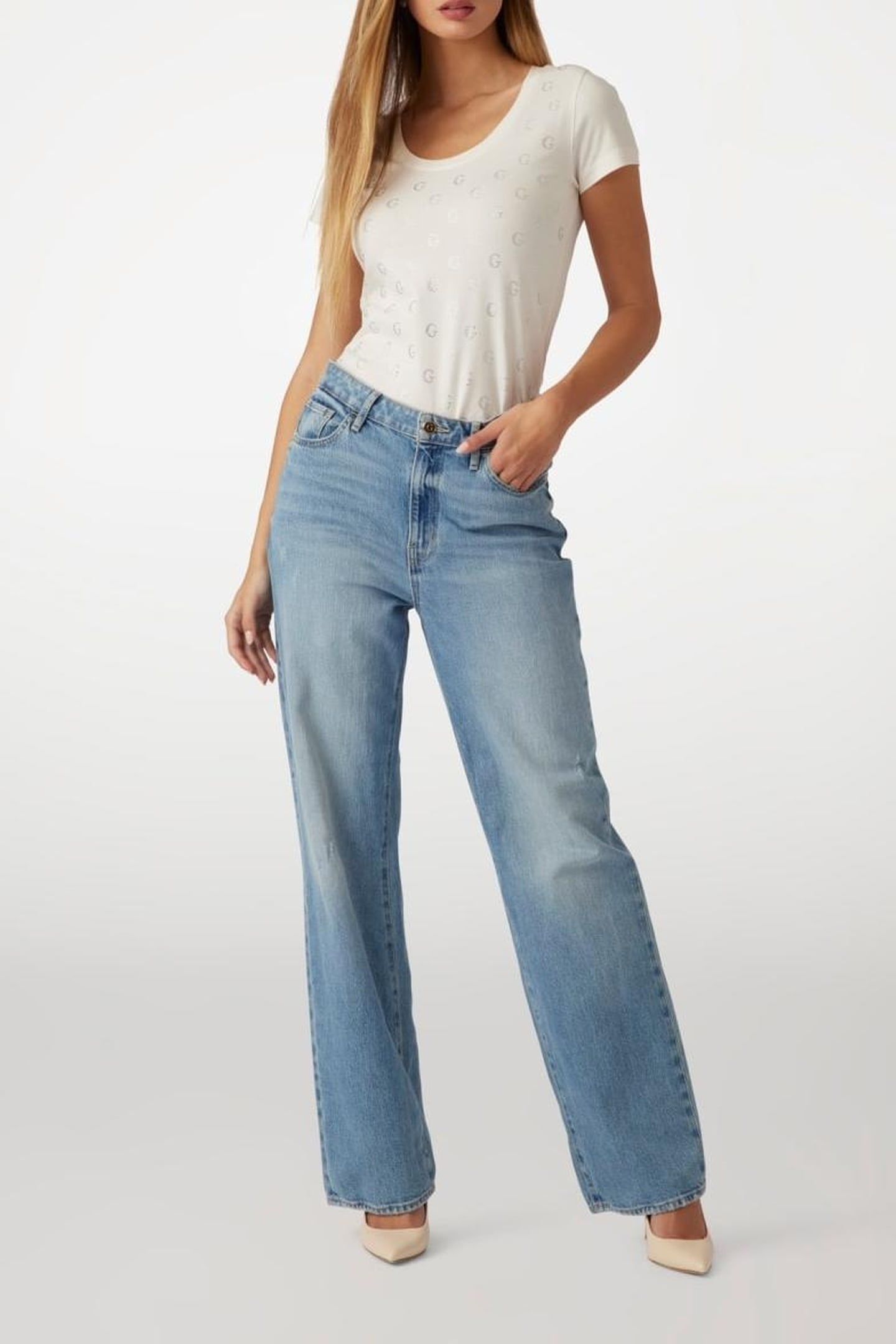 GUESS ECO CN SS EMBELLISH G LO OCEAN SALT 3