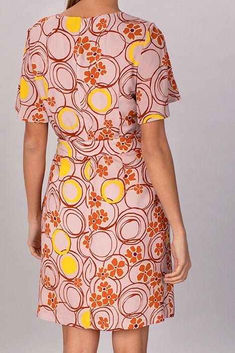 DRESS WITH KNOT ON THE SIDE MULTI 2