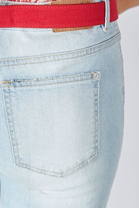 FITTED JEANS WITH STUDS BLUE 4
