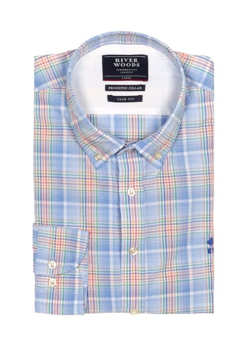 SLIM FIT PRINCETON SHIRT MULTI 1