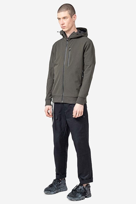 SOFTSHELL HOODIE DARKGREEN 2