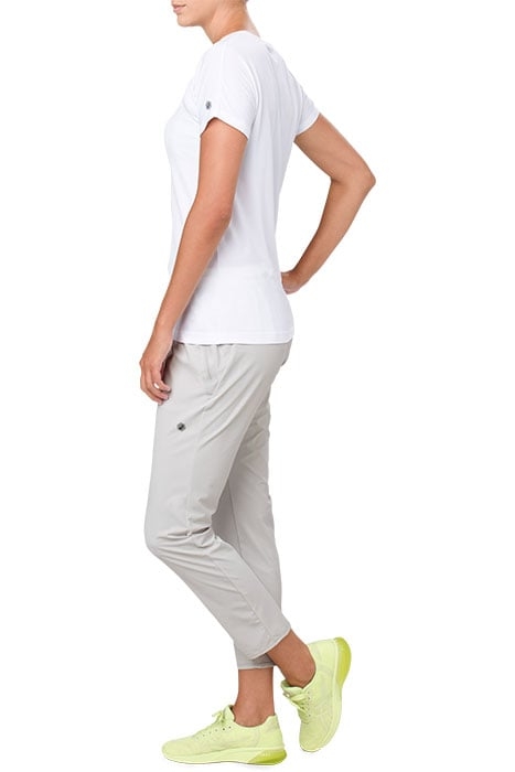 CREW NECK SS TOP BRILLIANT WHITE 6