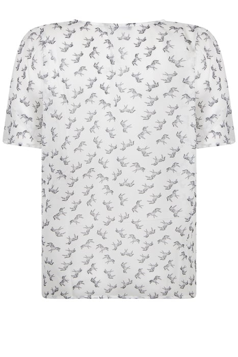 PR FANCY SHOULDER SHSL SHIRT WHITE 2