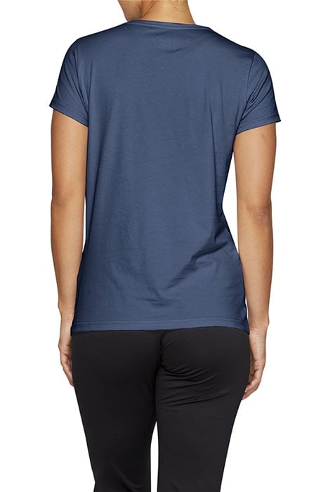 SPORT LOGO TEE GRAND SHARK HEATHER/BRILLIANT WHITE 2