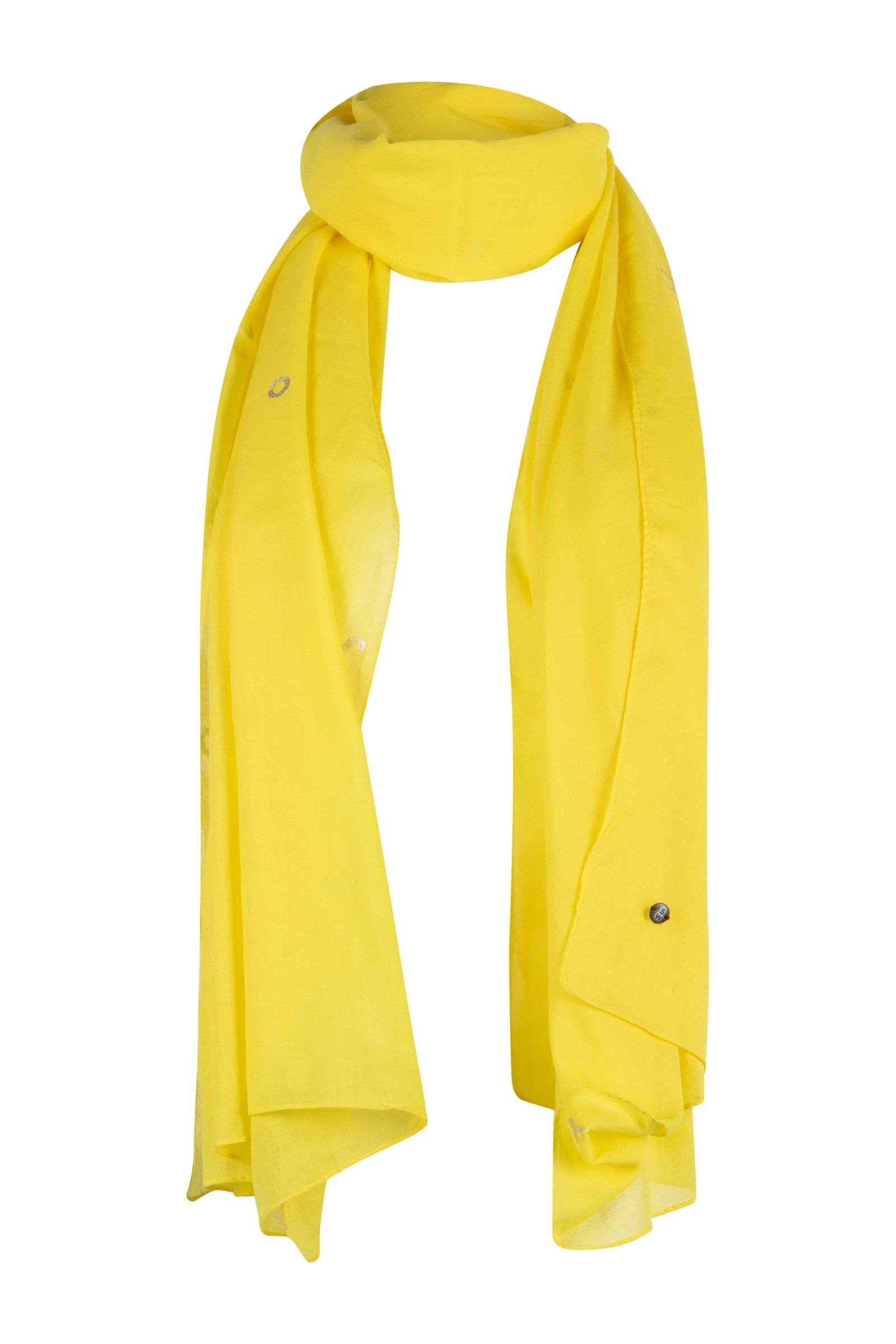 SCARF WOVEN BLAZING YELLOW 2