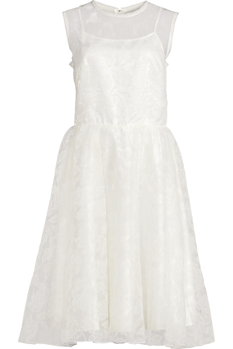 ZATCHBELL ABITO ORGANZA STAMPA WHITE 2