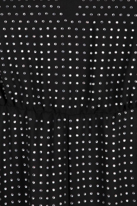 FREEZER ABITO GEORGETTE FULL S BLACK/CRYSTAL 6