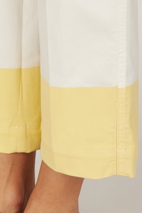 MID HIGH WAIST WIDE LEGS OFF WHITE 3