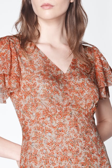 CECILIA MIDI DRESS CREAM 3