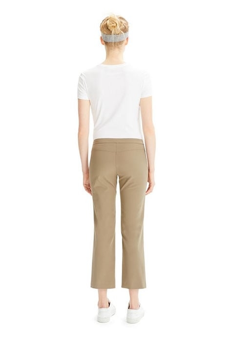 CROP PANT.DOUBLE STR KHAKI GREEN 2