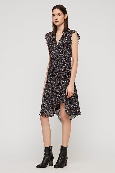 CARIS SKETCH DRESS BLACK 1