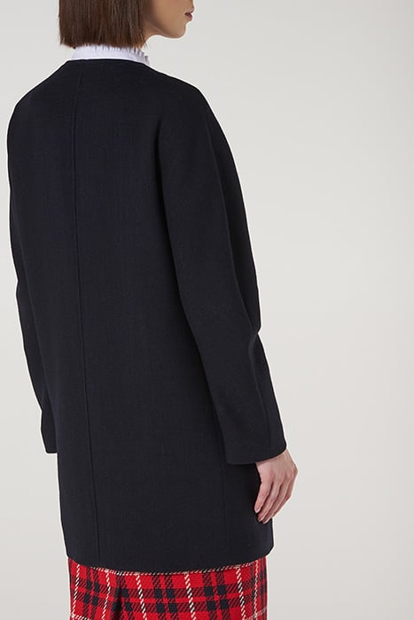 TAMMIE DOUBLE BREASTED COAT BLU-MIDNIGHT 2