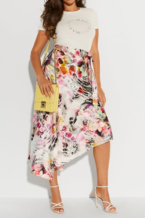 ICED LOGO TEE FROSTED WHITE 5