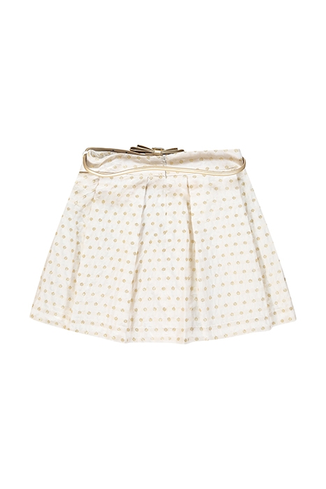 SKIRT PLEATS FRONT AND BACK BLUE 2