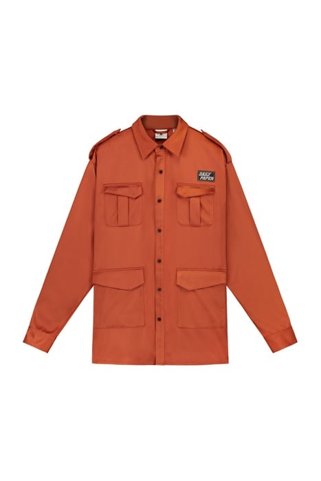 RUST JAVAN SATIN JACKET 4