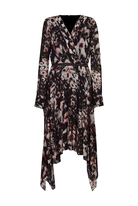 LIZIA WING DRESS BLACK 1