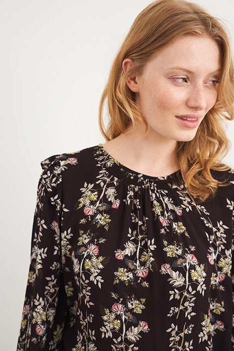 LARISSA TUNIC BROWN MULTI 3