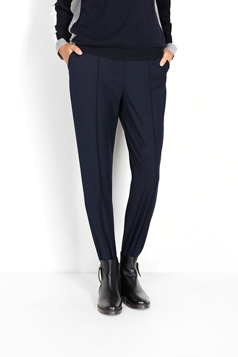 FITTED PANT ELASTIC FOOT END BLUE 2