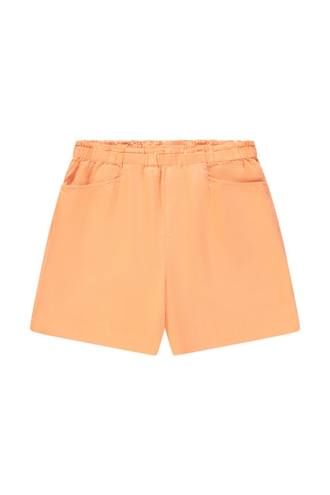 LILY LINEN SHORTS MID ORANGE 1