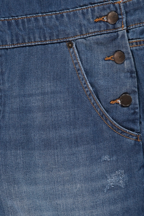 SUMMER SHORT DUNGAREE DENIM 3