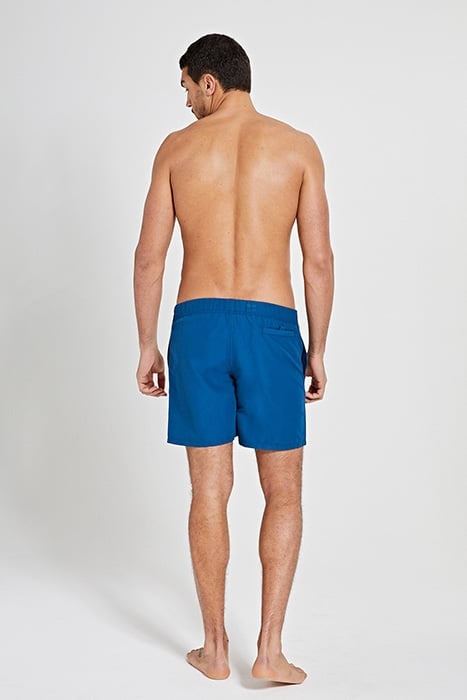 MEN SWIMSHORT SOLID RECYCLED MIKE POLY POSEIDON BLUE 4