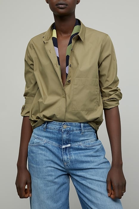 CLASSIC SHIRT GREEN UMBER 2