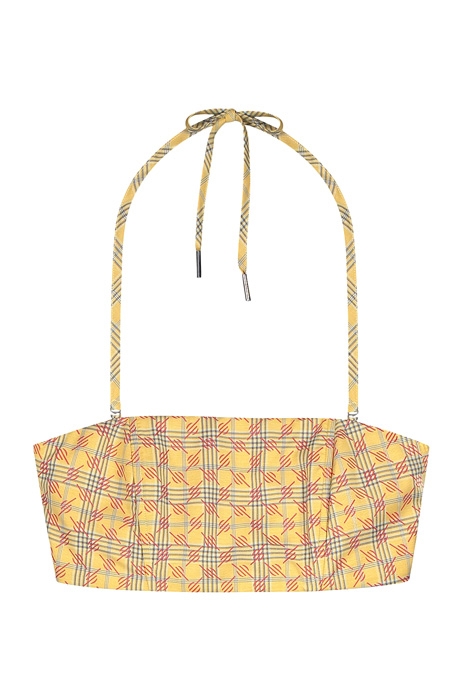 YELLOW CHECK KRISTA TOP 3