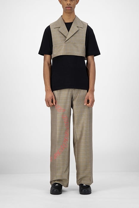 SAND CHECK KONE VEST 1