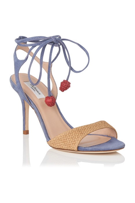 OLIVIA SANDAL NATURAL/BLUE 1