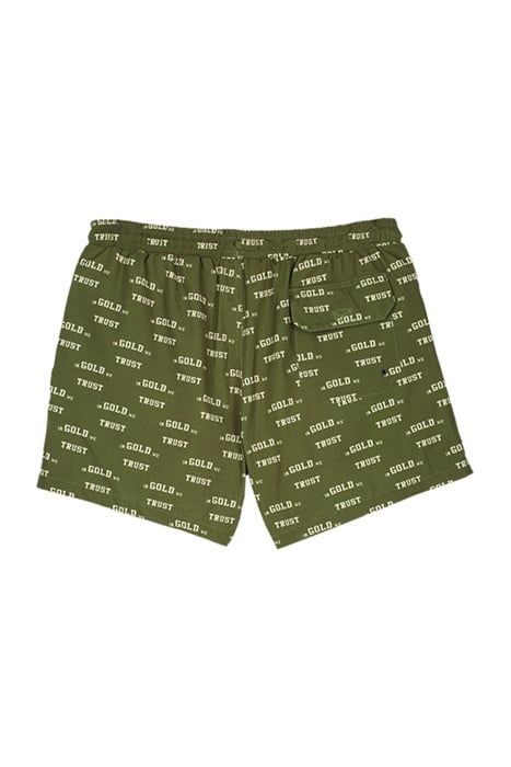 CHAIN EMBROIDERY SWIMSHORTS FOREST NIGHT 2