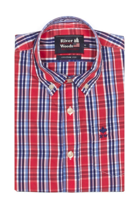 CUSTOM FIT BOSTON SHIRT MULTI 1