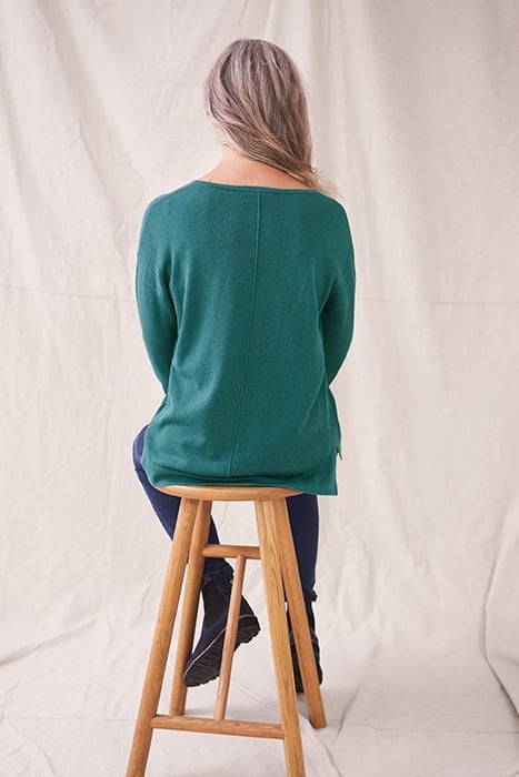 OLIVIA JUMPER MID TEAL 4