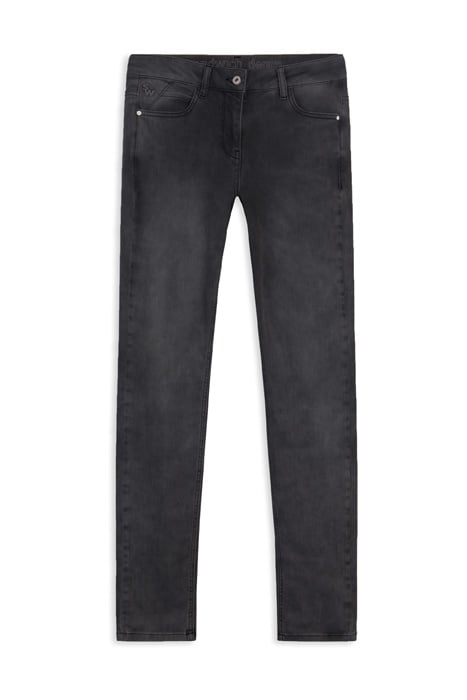 TROUSERS WOVEN LONG 24001791 ALMOST BLACK 1