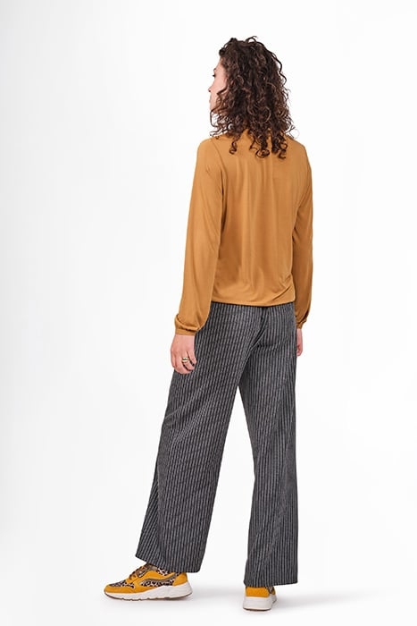 BLOUSE JERSEY LONG SLEEVES 22001956 BISTRE 3