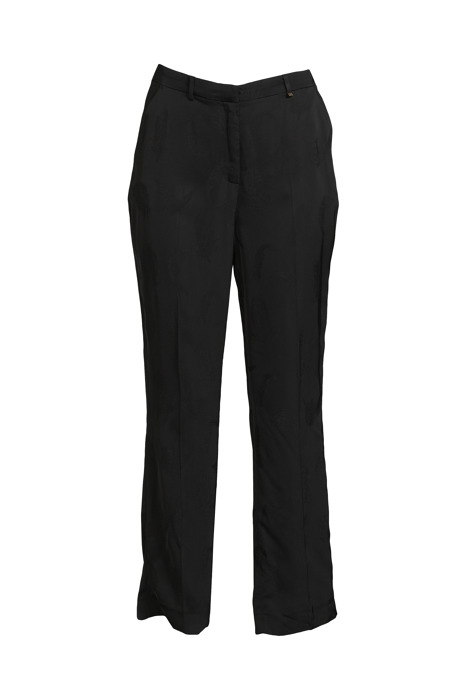 CROP FLARE PANTS JET BLACK W/ FROST G 6