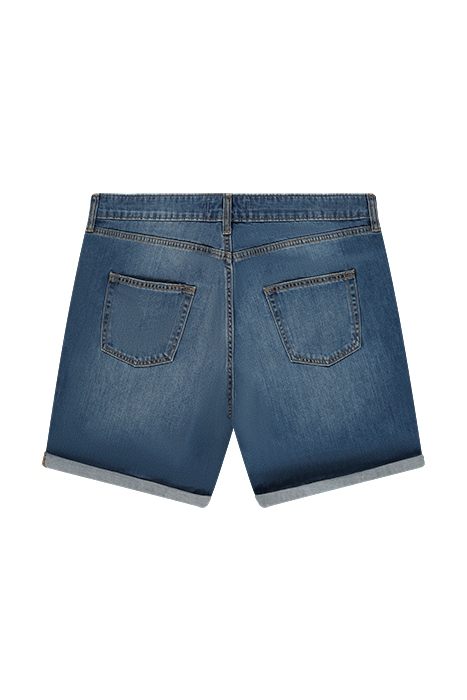 DENIM BOYFRIEND SHORT MID DENIM 2