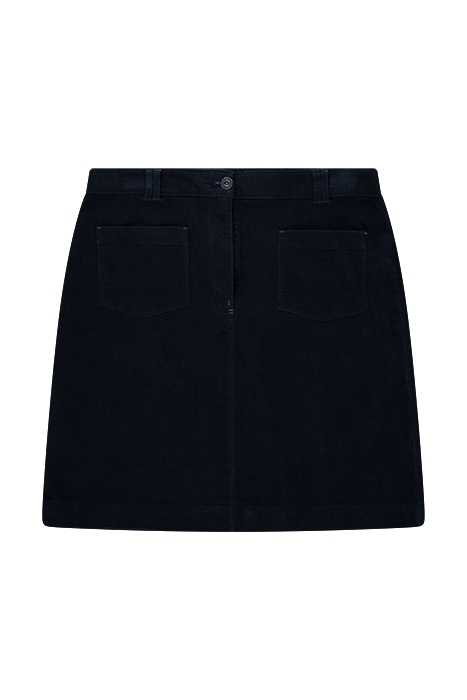 MELODY CORD SKIRT DARK NAVY 1
