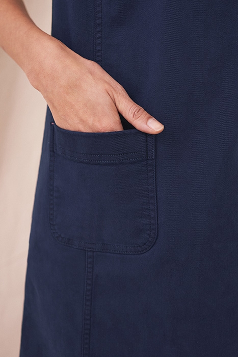 JANEY COTTON PINAFORE DARK NAVY 4