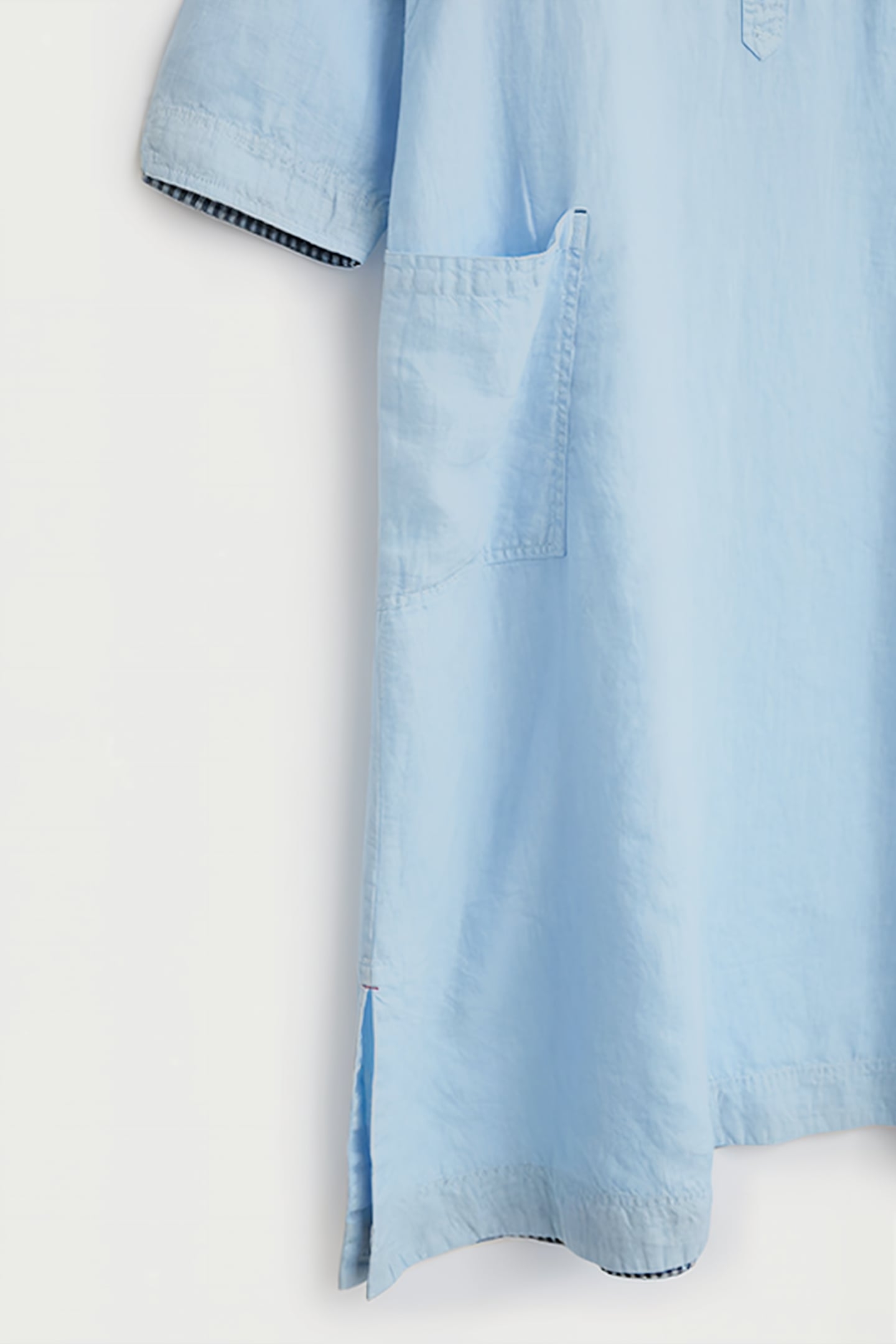 ROSIE LINEN SHIRT DRE BLUE 5