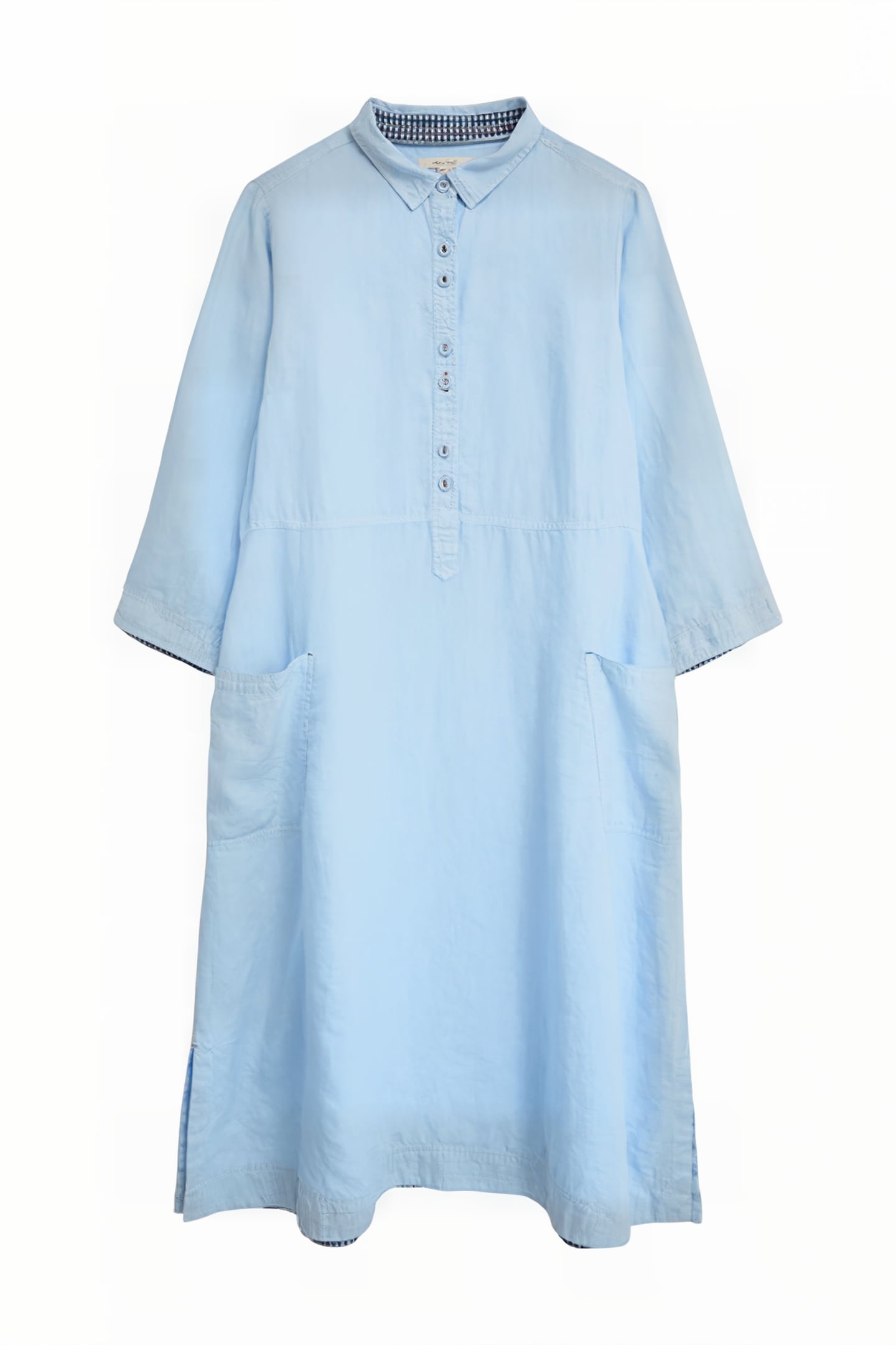 ROSIE LINEN SHIRT DRE BLUE 1