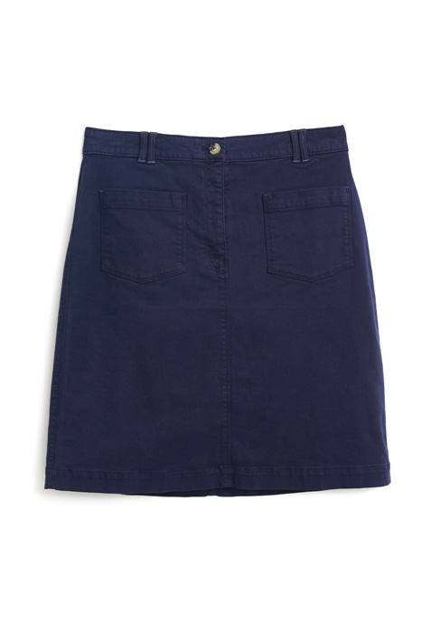 MELODY COTTON SKIRT DARK NAVY 1