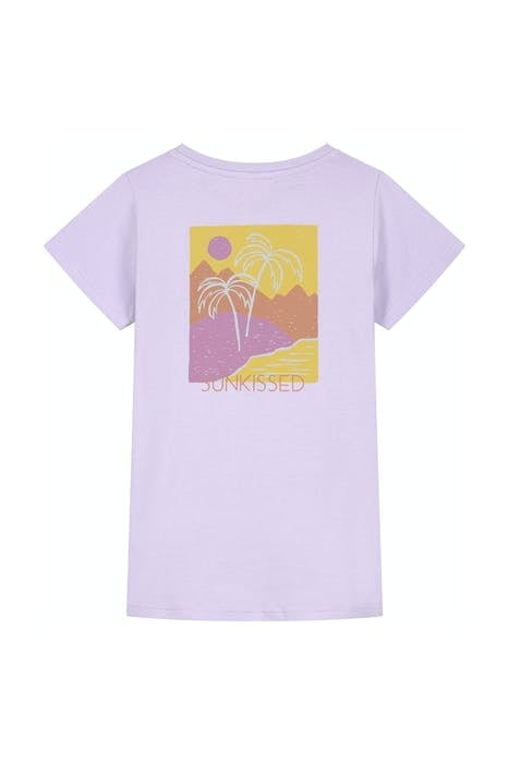 TAHITI T-SHIRT PASTEL LILAC PURPLE 5